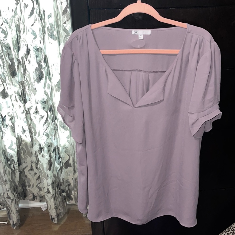 Short sleeve blouse